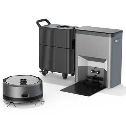 RV3 cleaning robot with station